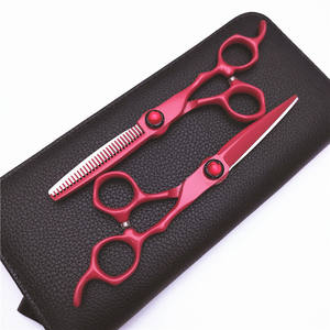 กรรไกรตัดผมคุณภาพสูง Ki ขนาด 6.0 นิ้ว กรรไกรซอยผม สแตนเลส ใบมีดคม สำหรับคนถนัดขวา ด้ามจับขนาดกลาง - Product Image 1