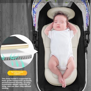 Poussette haute pour bébé avec siège réversible |   Système de voyage pliable et léger |   Siège auto, absorption des chocs et pare-soleil - Product Image 2