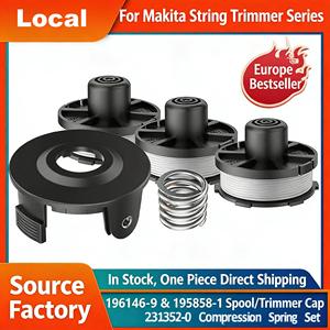 Paquet de 8 pièces de rechange pour tondeuse à gazon, ressort de compression 231352-0, ressort 196146-9 pour Makita Akkusense 18V DUR181Z DUR181RF - Product Image 2