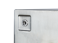 Boîtier de commande étanche IP66 en acier inoxydable, boîte électrique circulaire, armoire extérieure, télécommunications