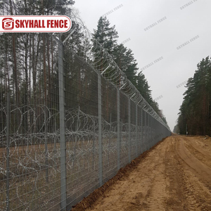 High <strong>Security</strong> Anti Climb Welded Metal Border <strong>Fence</strong> For Perimeter Protection