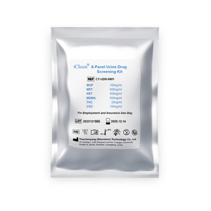 Kit de Prueba de <span class=keywords><strong>Drogas</strong></span> en Orina y <span class=keywords><strong>Saliva</strong></span> Huachenyang DOA, Combo AMP/MET/MOP/COC/PCP/CPT/BZO/K2, 6/8 Paneles, Prueba Rápida IVD, Autoprueba, CE - Product Image 1