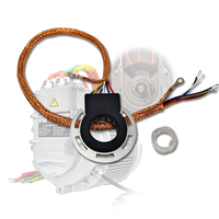 Transducteur de position à haute précision, rapport de transformation ±1% pour moteurs électriques, diamètre extérieur 52mm, ouverture du rotor 18mm