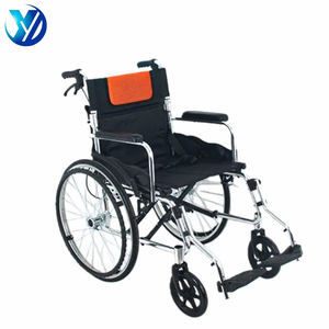 Scooter Manual Plegable <span class=keywords><strong>para</strong></span> Personas Mayores con Freno <span class=keywords><strong>de</strong></span> Bloqueo Automático OEM, <span class=keywords><strong>Silla</strong></span> <span class=keywords><strong>de</strong></span> <span class=keywords><strong>Ruedas</strong></span> Manual Plegable <span class=keywords><strong>para</strong></span> Discapacitados - Product Image 6