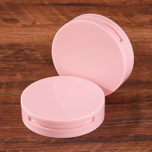Empty Cosmetic Packaging <b>Plastic</b> Pressed Powder Compact Case with <b>Mirror</b> Face Makeup Box - Product Image 2