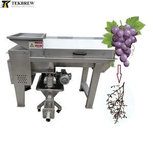 Equipo de Procesamiento de Uvas de Acero Inoxidable, Máquina Separadora Trituradora de Tallos para Línea de Procesamiento de Vino - Product Image 2