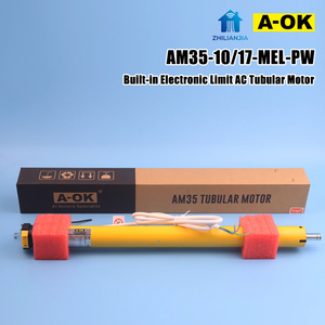 Persiana Enrollable Motorizada Digital WiFi Tuya A-OK AM35-10/17-MEL-PW, de Aluminio, Silenciosa, de Lujo, con Tubo de 35 mm, para Balcón - Product Image 3