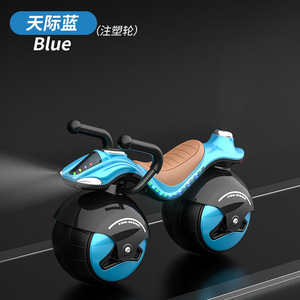 Nouveau design de vélo d'équilibre électrique <span class=keywords><strong>pour</strong></span> enfants de 2 à 6 ans, voiture à roulettes, pneus silencieux en EVA, alimentation par <span class=keywords><strong>batterie</strong></span>, jouet à roulettes en plastique <span class=keywords><strong>pour</strong></span> bébés - Product Image 3