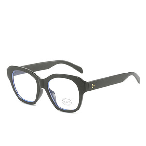 Montures de lunettes œil-de-chat T5-20223, monture intégrale, verres PC anti-lumière bleue, unisexe, anti-radiation, protection UV - Product Image 1