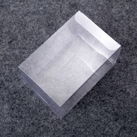 Boîtes en plastique PVC transparentes entièrement personnalisées, boîte d'emballage pliante, livraison gratuite, vente en gros