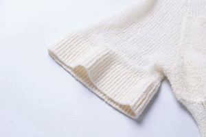 Maglione donna Cardigan bianco vendita <span class=keywords><strong>Online</strong></span> maglione di Design ben lavorato a maglia all'ingrosso - Product Image 3