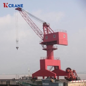 Gru a portale per Container portale per cantiere navale a bandiera singola 10t gru a portale per pontile - Product Image 4