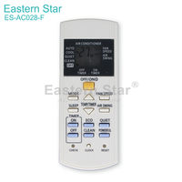 ES-AC028-F 38KHZ A/C prix usine télécommande nouveau ABS et Silicone pour Panasonic AC télécommande affichage LED numérique 17 touches