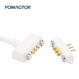 3PIN מגנטי מחבר USB כבל זכר נקבה 3 פין כבל 12V 2A כוח JR 3PIN 30000 פעמים Pomagtor <= 60mou CN; גואה HY91.00447-002