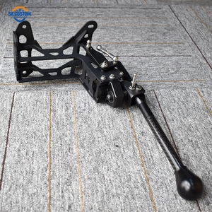 Changement rapide de course de billettes pour Peugeot 307 308 Citroen 1.6L manette de vitesse courte avec pommeau de levier de vitesse - Product Image 2