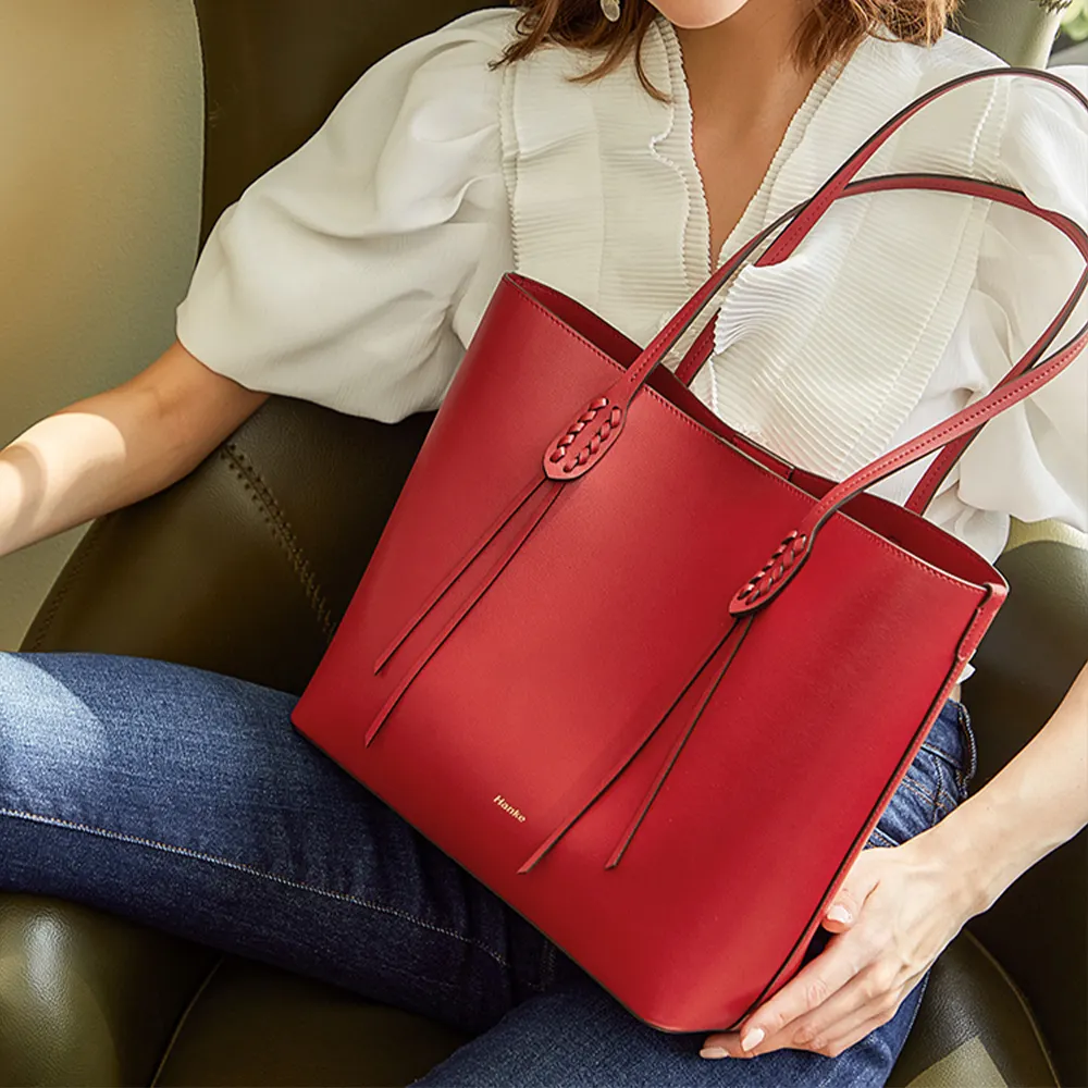 Hanke 2021 Wholesale Famous Brand Luxury Designer Ladies Handbag Shoulder Bag Genuine Leather Women Hand Bags