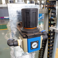 Machine d'extrusion de mastic bicomposant pour revêtement en silicone avec PLC et moteur intégré pour la production de verre isolant double vitrage