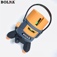 Détacheur laser professionnel à faisceau vert 4D 4 lignes, auto-nivelant, 360° horizontal et vertical, rechargeable, mini rotatif industriel