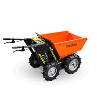 KONSTANT Hochwertiger 300kg selbst laden der Power Wheel Barrow 4x4 Hydraulischer kleiner Mini-Dumper für die Landschafts gestaltung im Bau