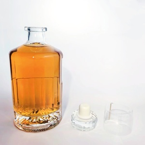 Botella de vidrio de película retráctil de 500ml y 700ml para licor, brandy, vodka, whisky, Gin <span class=keywords><strong>Ron</strong></span> - Product Image 5
