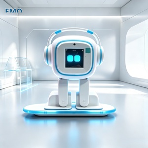 Jouet <span class=keywords><strong>robot</strong></span> intelligent EMO PET AI avec yeux dynamiques, interaction vocale, cadeau d'anniversaire éducatif, peluches intelligentes avec <span class=keywords><strong>IA</strong></span> - Product Image 1