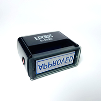 Vente en gros de timbres express personnalisés 58*22mm pour machine laser timbres auto-encreurs en caoutchouc
