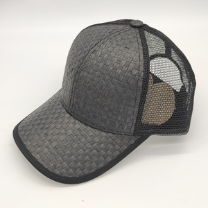 Bán Buôn Thiết Kế Thời Trang Tùy Chỉnh 6 Bảng Điều Chỉnh Bọt Lưới Trống Trucker Hat Giấy Rơm Trucker Snapback Mũ - Product Image 2