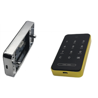 Cerradura Digital para Gabinete con Llave Maestra RFID, Cerradura Electrónica con Código de Contraseña de Un Solo Uso