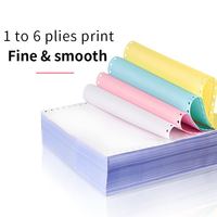 Papier autocopiant 3 plis NCR pour imprimante continue de bureau – Offre spéciale