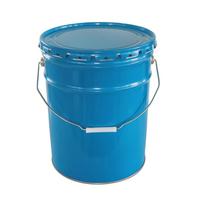 Bidon de 20 L seau de peinture en métal de 20 litres seau de 20 litres en acier fabricant