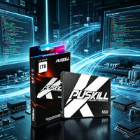 PUSKILL 2.5 Inch SATA3 SSD 120GB 128GB 256GB 512GB 1TB 530MB/s Drive Solid State Internal Kecepatan Tinggi untuk Desktop/Laptop