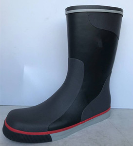 Bottes de marin en caoutchouc pour hommes, nouvelle mode, bottes en bateau, pont principal en caoutchouc - Product Image 3