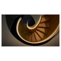 Escalier en colimaçon gain de place pour intérieur, structure en acier durable, marches antidérapantes, garde-corps sécurisé, installation facile pour loft