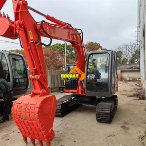 Mini-excavatrice d'occasion Hitachi ZX80 ZX70 ZX60 de 7 tonnes, moteur d'origine japonaise, faible nombre d'heures de fonctionnement, EPA CE - Product Image 3
