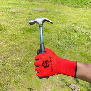 قفازات عمل صناعية مضادة للساكنة من CHUANGYING ، قفازات يد مطلية بالمطاط رخيصة ، منتجات الشركة المصنعة بكميات كبيرة - Product Image 6