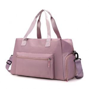 Sac de sport et de voyage unisexe personnalisé avec logo, imperméable, pour voyage d'affaires court, avec compartiment à chaussures - Product Image 6