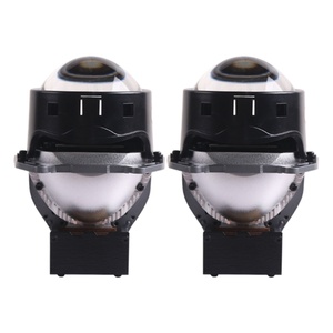 3 Inch Biled Projector Lens Universal 112W/pair Bi Led Projector Headlight Lens 12V 6000K Bi-Led Projector Lens - Product Image 1