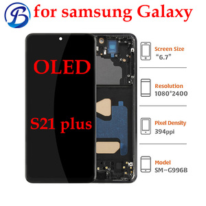 Pantalla LCD AMOLED de alta calidad al por mayor con marco para Samsung S21 Plus 5G <span class=keywords><strong>G996B</strong></span>/DS 1 año de garantía reemplazo perfecto - Product Image 2