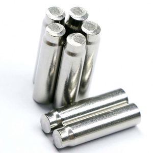 Goupilles droites cylindriques en acier inoxydable, métriques M2 M3 M4, rectifiées avec précision pour le positionnement de machines Saitong ST-0033 - Product Image 1