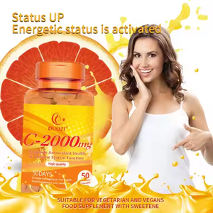 วิตามินซี OEM ช่วยให้ผิวขาวกระจ่างใส 1000 มก. เม็ด วิตามินซีเสริมอาหาร ขายส่ง เม็ดวิตามินซีผสมซิงค์ - Product Image 5