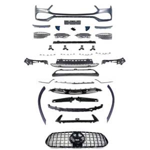 Kit de carrocería de parachoques delantero/trasero para mercedes-benz, Rejilla cromada para clase <span class=keywords><strong>GLE</strong></span> W167 GLE53 <span class=keywords><strong>45</strong></span> <span class=keywords><strong>Amg</strong></span> 2020 2021 w167, suministro directo de fábrica - Product Image 1