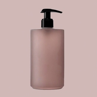 Bouteilles vides de 450 ml et 500 ml, couleur rose, ambre, verte, pour lavage des mains, lotion pour les mains, shampoing, après-shampoing, avec pompe