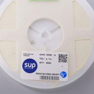 Whole Sale RR3216 1206L3924FT 1206 3216 Resistors Chip Resistors SMD Resistors 3.92Mohm 1% 1/4W Thick Film Resistor - Product Image 1