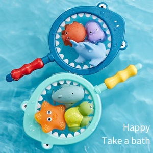 New 2024 Water <strong>Toys</strong> <strong>for</strong> Babies Floating Fish <strong>Toys</strong> With Fishing <strong>Net</strong> Baby Bath <strong>Toy</strong> <strong>for</strong> <strong>Bathtub</strong> Pool Beach - Product Image 2