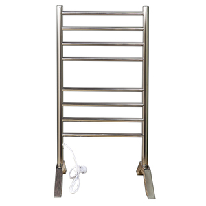 Portasciugamani Elettrico da Bagno in Metallo, da Terra, con Riscaldamento - Product Image 1