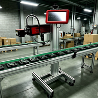 Machine de marquage laser multifonctionnelle (Fibre/CO2/UV) DXF haute précision avec refroidissement par eau/air pour l'industrie alimentaire, automobile et câbles électroniques