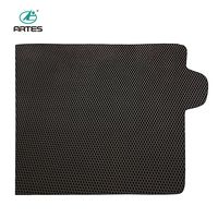 Tapis de sol en PVC personnalisé, noir, antidérapant et Durable, à doublures, avant et 2ème siège, Protection en toutes les intempéries, 1 paire