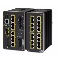 Ie-3200-8t2s-e/8p2s-e Ie-3100-4t2s-e/8t2c-e/8t4s-e Gigabit canggih multi-fungsi Iot Snmp Qos keamanan industri Poe Switch