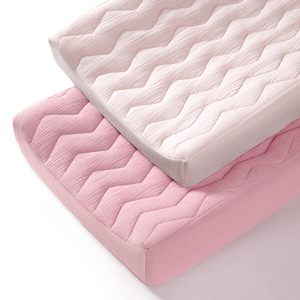 Protège-<span class=keywords><strong>matelas</strong></span> pour table à <span class=keywords><strong>langer</strong></span> et table de massage en tissu froissé pour bébé - Product Image 5