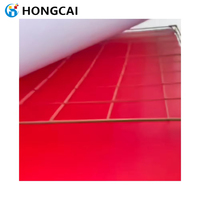 Hongcai vente en gros 1.3-3mm PVC feuille de plastique Hotfix strass conseils découpe Laser Abs plastique bricolage modèles modèle de conception
